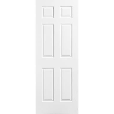 32" x 80" x 1-3/8" 6 Panel Hollow-Core Door