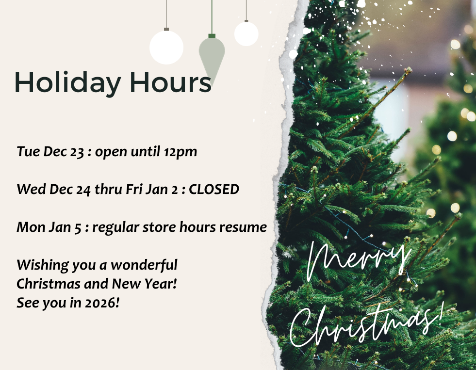 Holiday hours